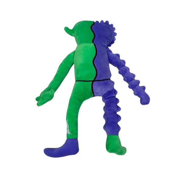Garten of Banban Bittergiggle Jester Plush Toy 12" Purple Green Stuffed Animal - Picture 2 of 5